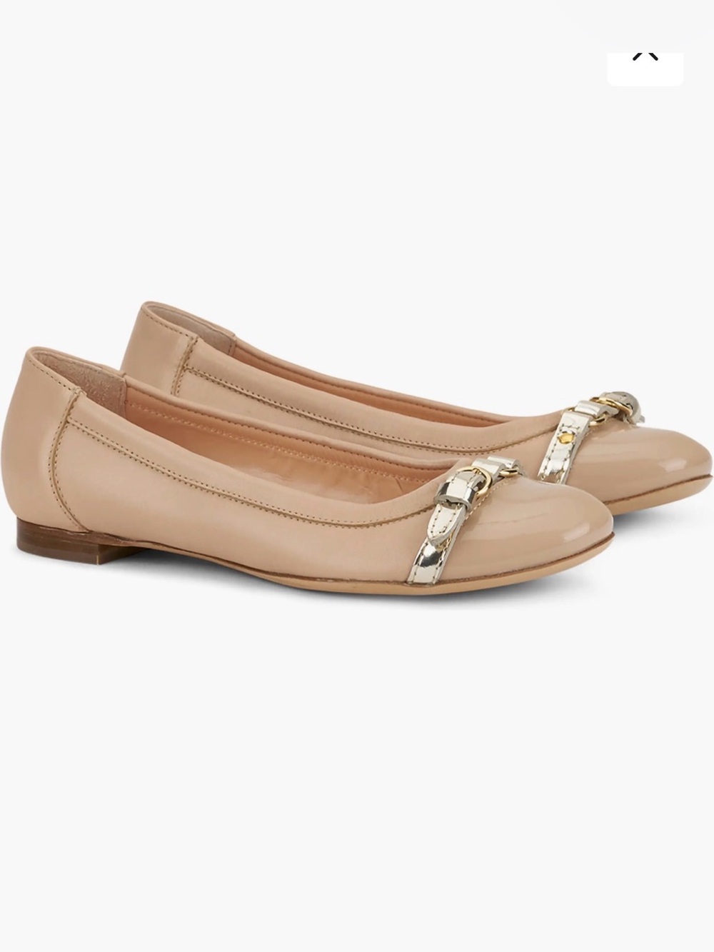 AGL Monika Cap Toe Ballet Flat